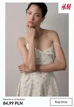 H&M Sukienka na ramiączkach H&M oferta