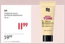 Rossmann Podkład do twarzy AA Ideal Tone oferta