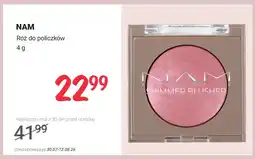 Rossmann Róż do policzków NAM Shimmer Blusher oferta