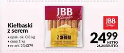 Makro Kiełbaski z serem JBB Bałdyga oferta