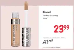 Rossmann Korektor do twarzy Rimmel oferta