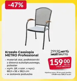 Makro Krzesło Cassiopia METRO Professional oferta