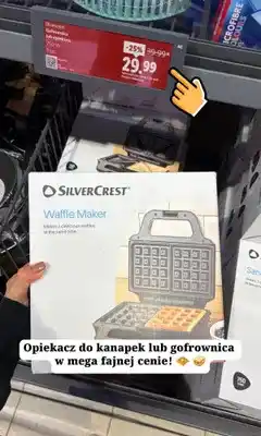 Lidl Gofrownica Silvercrest oferta