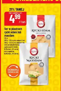 Polomarket Ser żółty w plastrach Rycki Edam Exclusive oferta