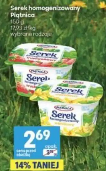 Delikatesy Centrum Serek homogenizowany Piątnica oferta