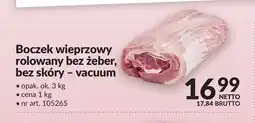 Makro Boczek wieprzowy rolowany bez żeber bez skóry vacuum oferta
