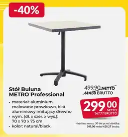 Makro Stół Buluna METRO Professional oferta