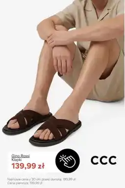 CCC Klapki Gino Rossi oferta