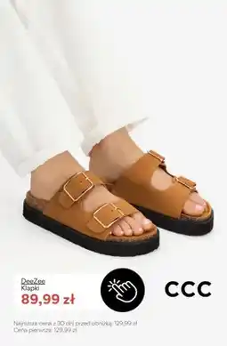 CCC Klapki damskie DeeZee oferta