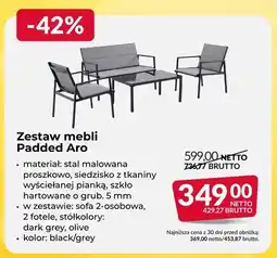 Makro Zestaw mebli Padded Aro oferta