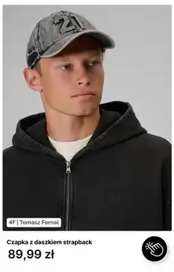 4F Czapka z daszkiem strapback 4F oferta