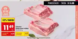 Biedronka Żeberka wieprzowe trójkąt oferta