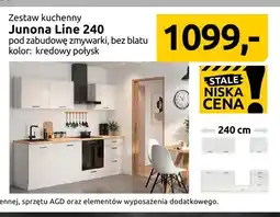 Black Red White Zestaw kuchenny Junona Line 240 Black Red White kredowy połysk oferta