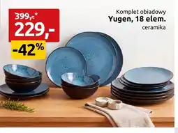 Black Red White Komplet obiadowy Yugen 18-elementowy oferta