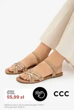 CCC Sandały damskie Jenny oferta