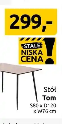 Black Red White Stół Tom oferta