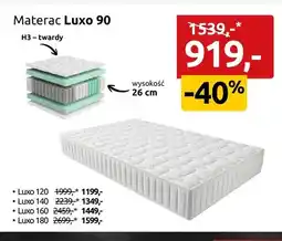 Black Red White Materac Luxo 90 oferta