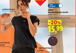 Lidl Koszulka damska Crivit oferta