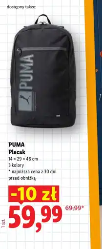 Lidl Plecak Puma oferta