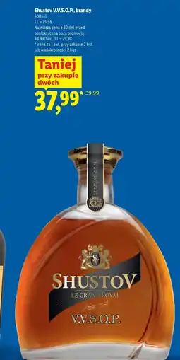 Lidl Brandy Shustov oferta