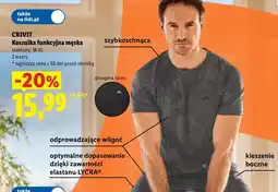 Lidl Koszulka męska Crivit oferta