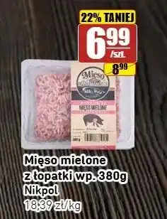 API MARKET Mięso mielone z łopatki wieprzowej Nikpol oferta