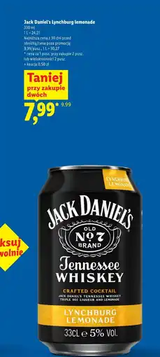 Lidl Whiskey Jack Daniel's oferta