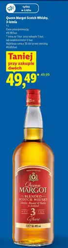 Lidl Whisky Queen Margot oferta