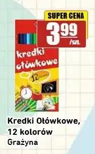 API MARKET Kredki ołówkowe 12 kolorów Grażyna oferta
