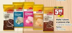 API MARKET Wafle ryżowe w polewie Sonko Dark oferta
