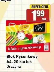 API MARKET Blok rysunkowy A4 20 kartek Grażyna oferta