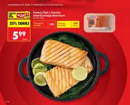 Biedronka Filet z łososia Marinero oferta