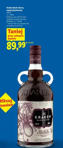 Lidl Napój spirytusowy The Kraken oferta