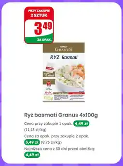 Dino Ryż basmati Granus 4-pak oferta