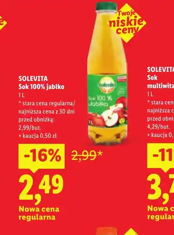 Lidl Sok Solevita oferta