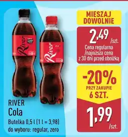 ALDI Napój gazowany River oferta