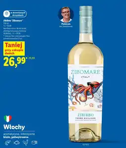 Lidl Wino białe Zibomare oferta