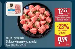 ALDI Gulasz wieprzowy Mięsne Specjały oferta