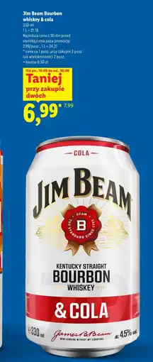 Lidl Whiskey Jim Beam oferta