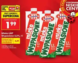 Biedronka Mleko Mlekovita oferta