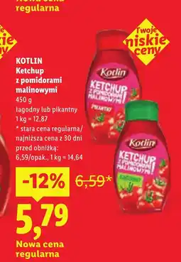 Lidl Ketchup Kotlin oferta