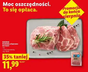 Lidl Karkówka Rzeźnik oferta
