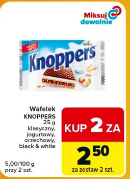 Carrefour Express Wafelek Knoppers oferta