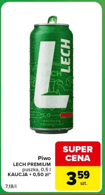 Carrefour Express Piwo Lech oferta