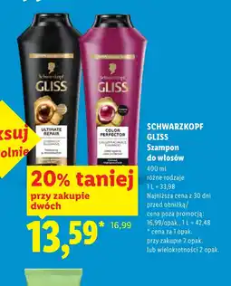 Lidl Szampon Gliss oferta