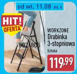 ALDI WORKZONE Drabinka 3-stopniowa oferta