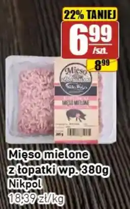 API MARKET Mięso mielone z łopatki Nikpol oferta