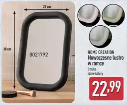 ALDI HOME CREATION Nowoczesne lustro w ramce oferta