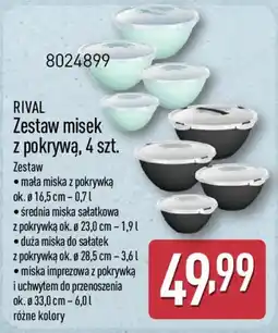 ALDI Rival zestaw misek z pokrywą oferta