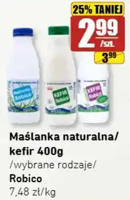 API MARKET Maślanka naturalna/kefir Robico oferta
